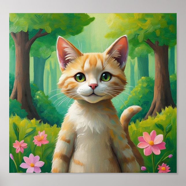 Poster BigodesEmFlor (Frente)