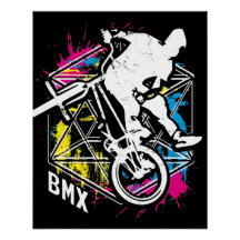 Bike Bmx Vintage - Poster Bmx - Roupa Bmx