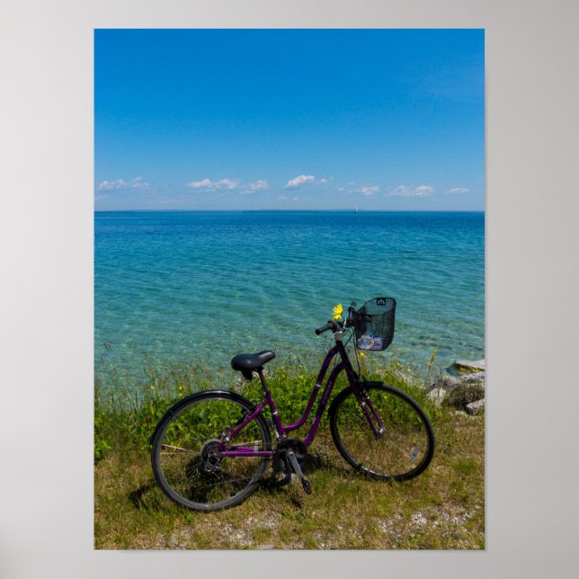 Póster Bike Em Mackinac (Frente)