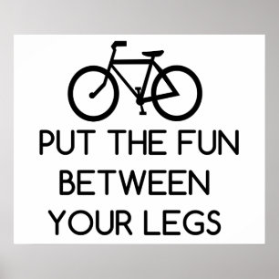 Poster Bike Entre Pernas