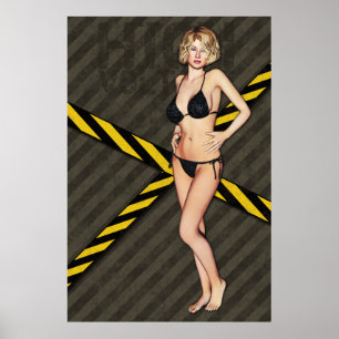 Póster Bikini Babe