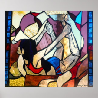 Poster Bikram Yoga Arco Pose Dhanurasana