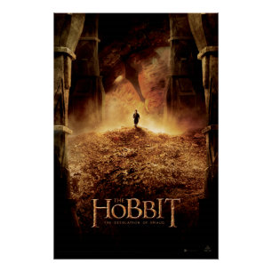 Póster BILBO BAGGINS™ nos olhos do SMAUG™
