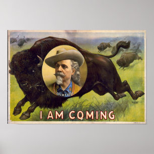 Póster Bill Cody -1899