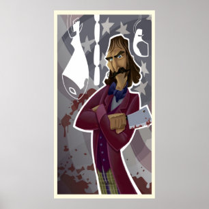 Póster Bill "corte do carniceiro"