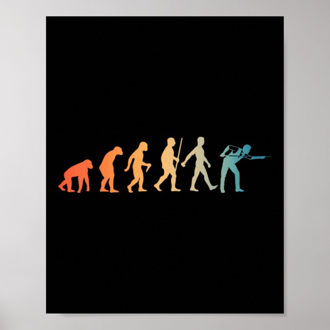 Poster Billiard Art For Men Billiards Snooker Piscina (Frente)