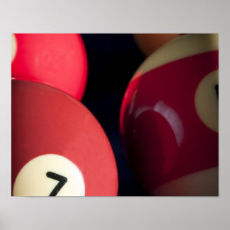 Poster Billiard Balls