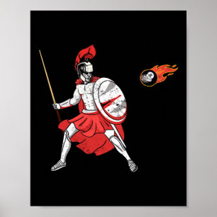 Poster Billiards Game Sticks Romans Snooker Piscina Bi