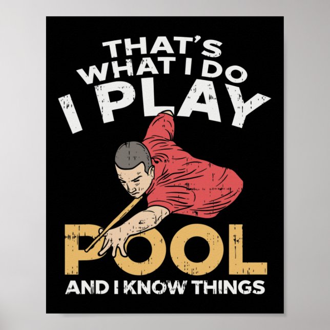 Poster Billiards S1 (Frente)