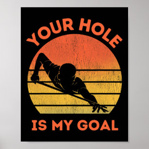Poster Billiers Amam Jogadores de Piscina Engraçados