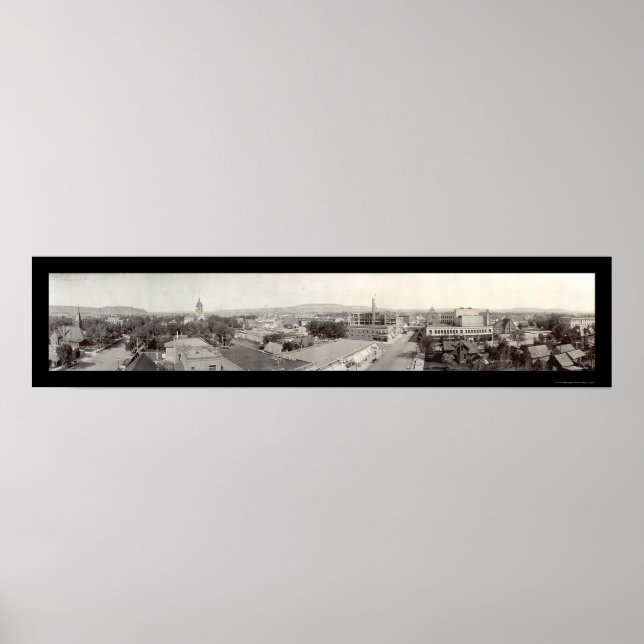 Póster Billings, MT Foto 1915 (Frente)
