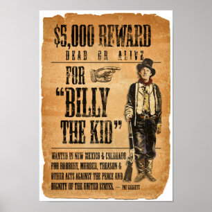 Poster Billy o miúdo