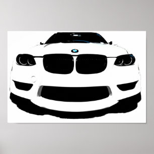 Póster ~Bimmer~ POP ART AUTO POSTER, PERSONALIZE-O!