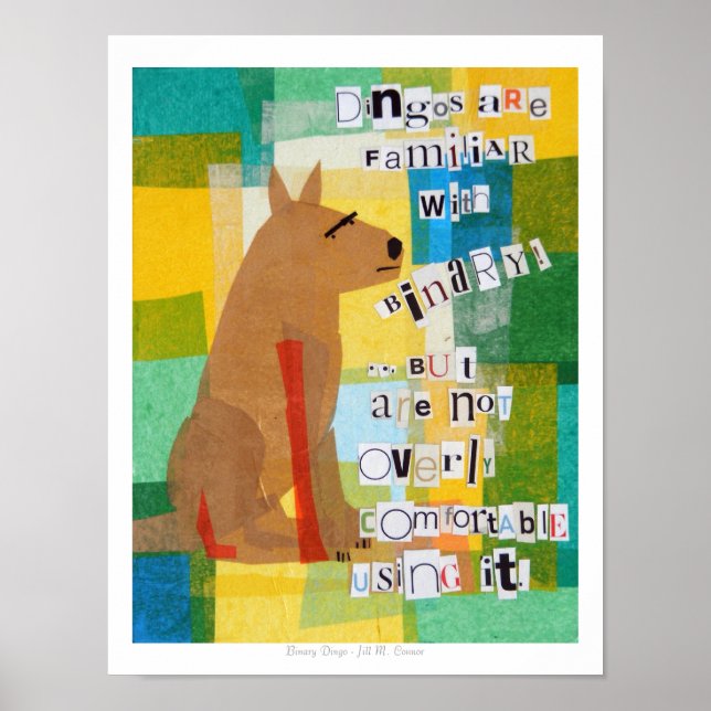 Poster Binary Dingo (Frente)