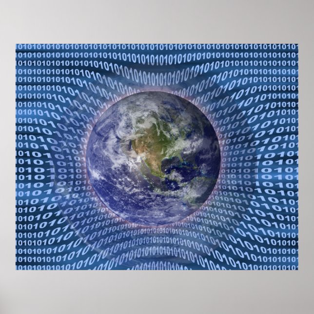 Poster Binary World (Frente)