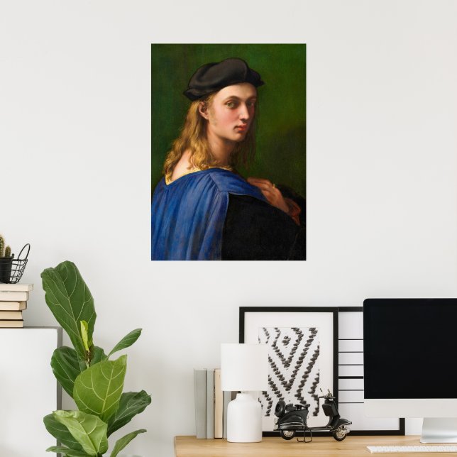 Poster Bindo Altoviti, 1515 por Raphael (Escritório em casa)