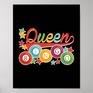 Poster Bingo Bingo Bingo Balls Queen