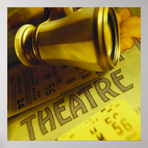 Poster Binoculares de Teatro