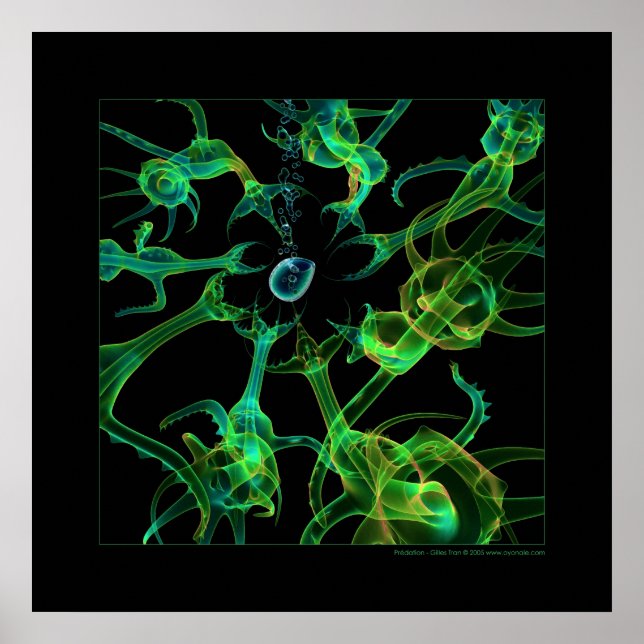 Póster Biologia: predação (Frente)