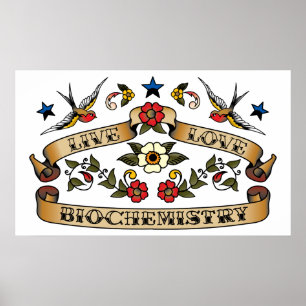 Póster Bioquímica do Amor ao Vivo