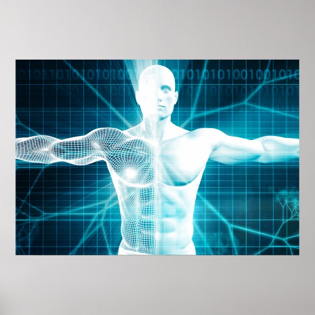 Póster Biotecnologia ou Biotecnologia de Biologia (Frente)