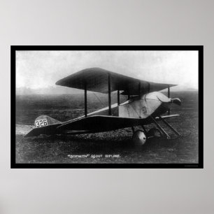 Poster Biplano 1919 do escuteiro de Thomas Sopwith