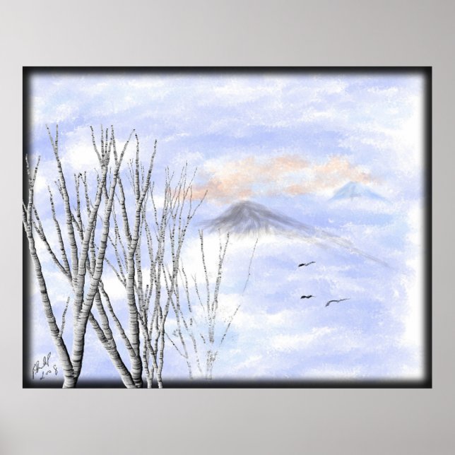 Póster Birch Mountain (Frente)