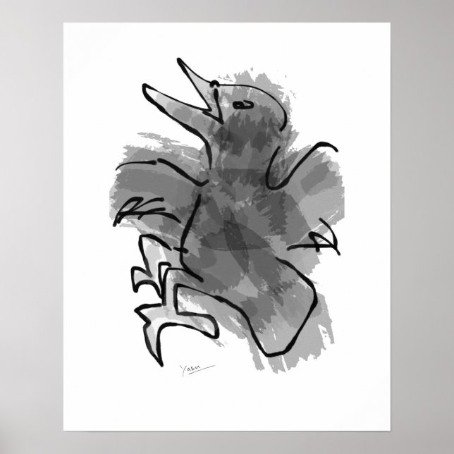 Poster bird of hope_crow4 (Frente)