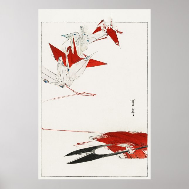 Poster Bird Origami (Frente)