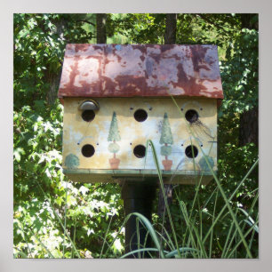 Poster Birdhouse