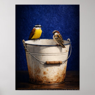 Poster Birds love