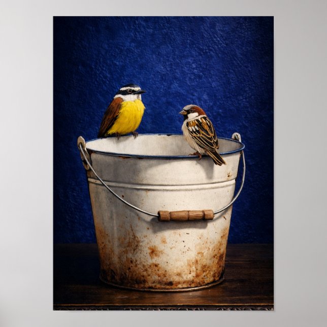 Poster Birds love (Frente)