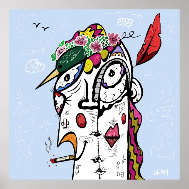 Poster Birdwatcher (Frente)