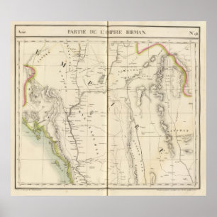 Poster Birmânia, Ásia 96