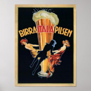 Poster Birra Itala Pilsen