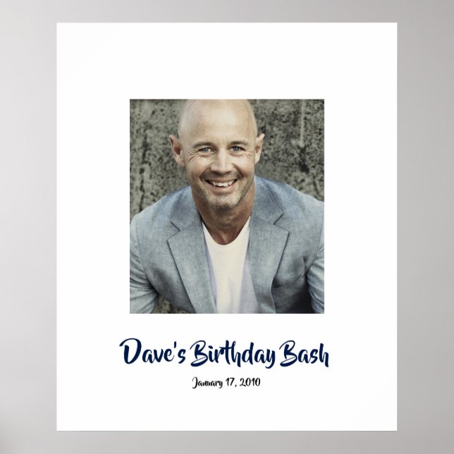 Poster Birthday Bash - Sinal de Conselho (Frente)