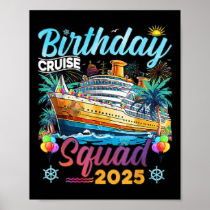 Poster Birthday Cruise Squad 2025 Festa de Matança de Ani