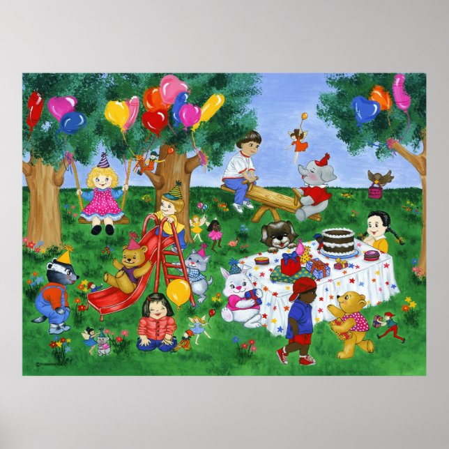 Póster Birthday Magic (Frente)