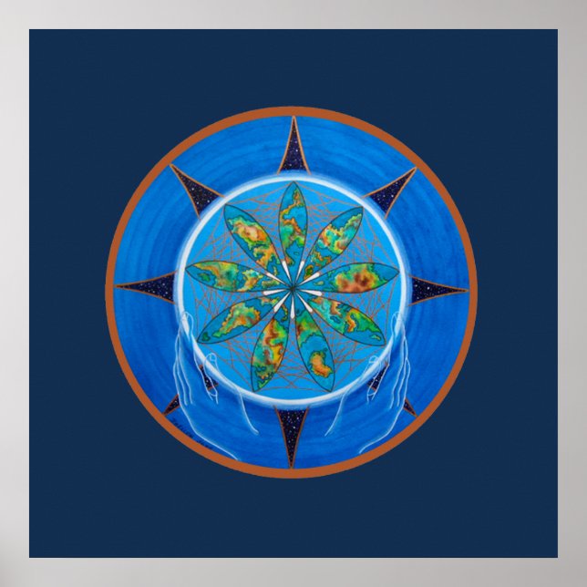 Póster Birthing Gaia (Frente)