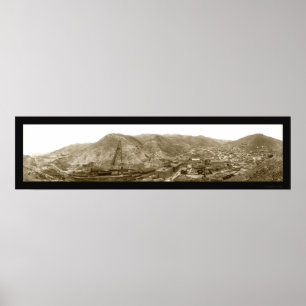 Póster Bisbee, foto 1909 da arizona