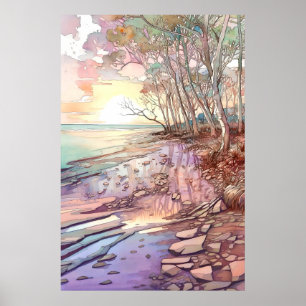 Poster Biscayne National Park Art