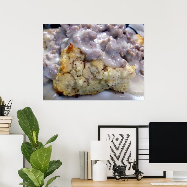 Póster Biscoitos e molho (Escritório em casa)