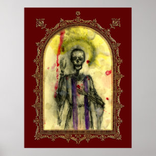 Póster Bishop VooDoo Azul