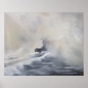 Póster Bismarck ilude seu persuers 25 de maio de 1941.