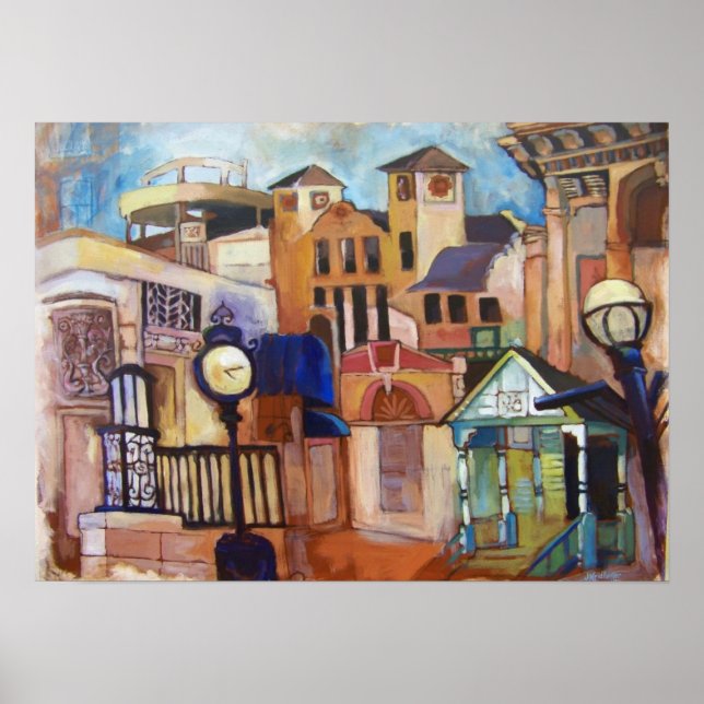 Poster Bismarck Landmarks #1 (Frente)