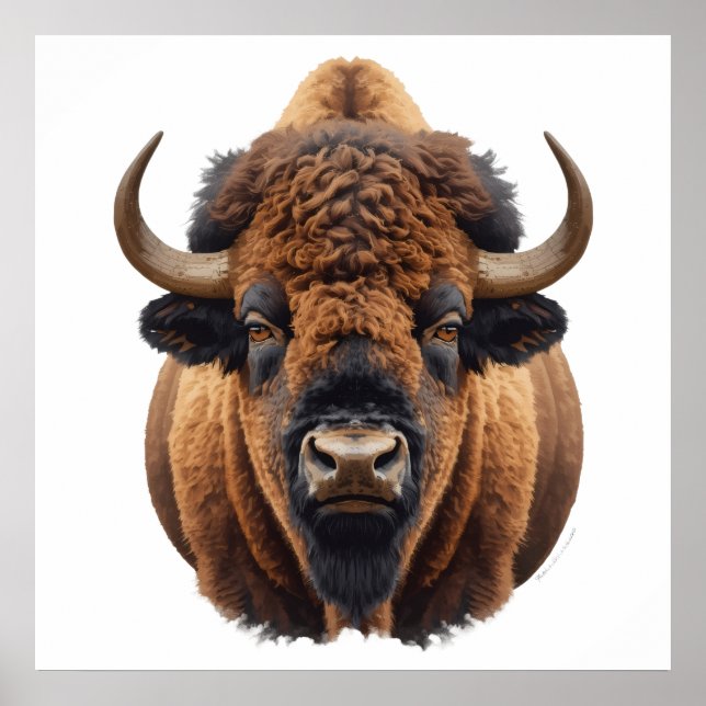 Poster Bison / Buffalo (Frente)