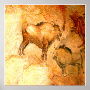 Póster Bison of Altamira