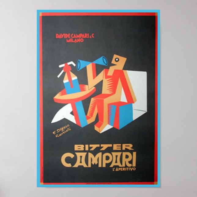 Poster Bitter Campari (Frente)