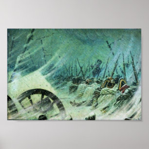 Póster Bivouac da noite