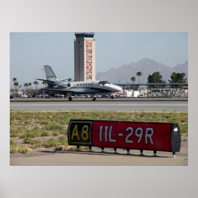 Póster Biz Jet em Tuscon (Frente)